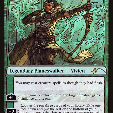Vivien, Champion of the Wilds [Secret Lair Drop] Foil