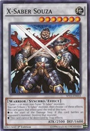 X-Saber Souza (Common / Short Print) [SP15-EN033] 1st Edition