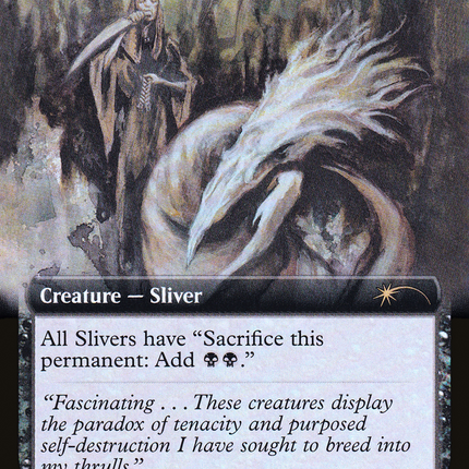 Basal Sliver (Extended Art) [Secret Lair Drop] Foil