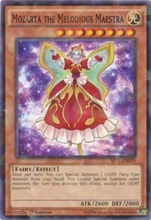 Mozarta the Melodious Maestra [SP15-EN019] Shatterfoil Rare