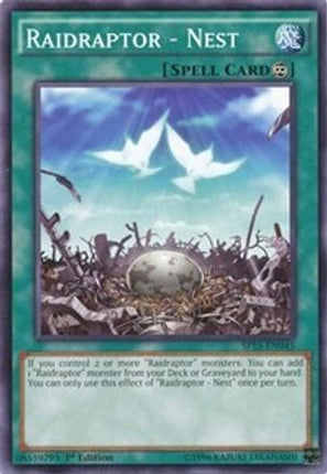 Raidraptor - Nest (Common / Short Print) [SP15-EN045] 1st Edition