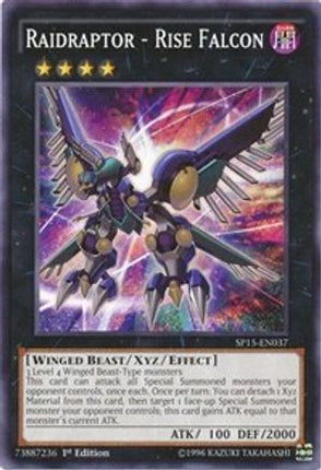 Raidraptor - Rise Falcon (Common / Short Print) [SP15-EN037] 1st Edition