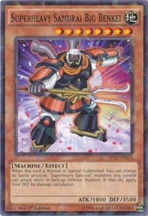 Superheavy Samurai Big Benkei (Shatterfoil) (Shatterfoil Rare) [SP15-EN017] 1st Edition