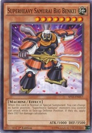 Superheavy Samurai Big Benkei (Common / Short Print) [SP15-EN017] 1st Edition