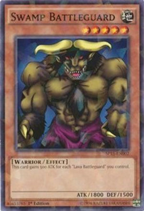 Swamp Battleguard (Shatterfoil) (Shatterfoil Rare) [SP15-EN002] 1st Edition