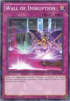 Wall of Disruption (Shatterfoil) (Shatterfoil Rare) [SP15-EN049] 1st Edition