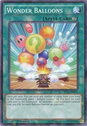 Wonder Balloons (Shatterfoil) (Shatterfoil Rare) [SP15-EN042] 1st Edition