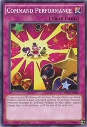 Command Performance (Shatterfoil) (Shatterfoil Rare) [SP15-EN046] 1st Edition