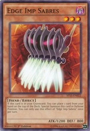 Edge Imp Sabres (Common / Short Print) [SP15-EN022] 1st Edition