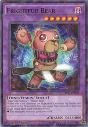Frightfur Bear (Shatterfoil) (Shatterfoil Rare) [SP15-EN031] 1st Edition
