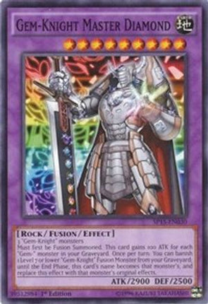 Gem-Knight Master Diamond (Common / Short Print) [SP15-EN030] 1st Edition