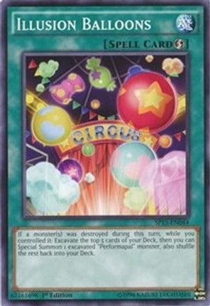 Illusion Balloons (Common / Short Print) [SP15-EN044] 1st Edition