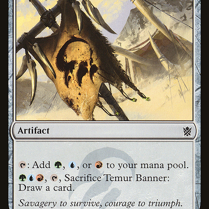 Temur Banner [Khans of Tarkir]