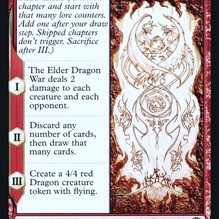 The Elder Dragon War [Dominaria United Promos] Prerelease Foil