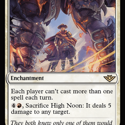 High Noon [Outlaws of Thunder Junction] Foil