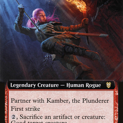 Laurine, the Diversion (Extended Art) [Crimson Vow Commander]
