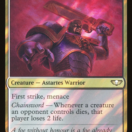 Assault Intercessor [Warhammer 40,000 Commander] Surge Foil