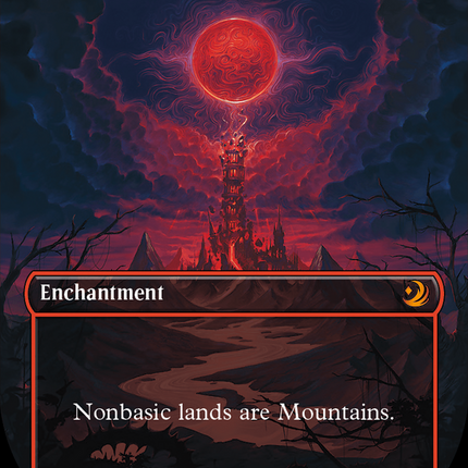 Blood Moon (Borderless) [Wilds of Eldraine: Enchanting Tales]