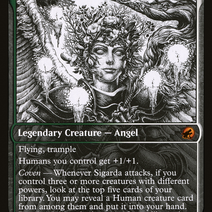 Sigarda, Champion of Light (Showcase) [Innistrad: Midnight Hunt]