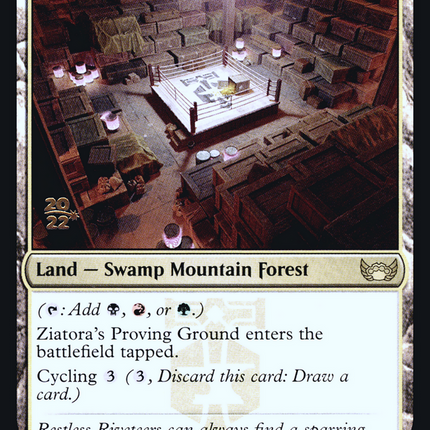 Ziatora's Proving Ground [Streets of New Capenna Promos] Prerelease Foil