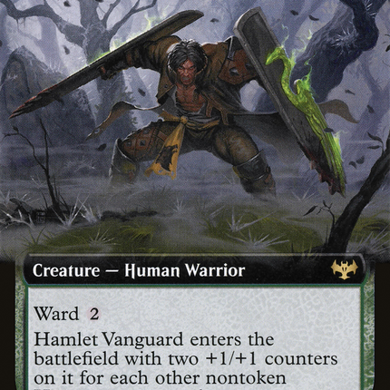 Hamlet Vanguard (Extended Art) [Innistrad: Crimson Vow]