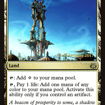 Spire of Industry [Aether Revolt Promos] Prerelease Foil