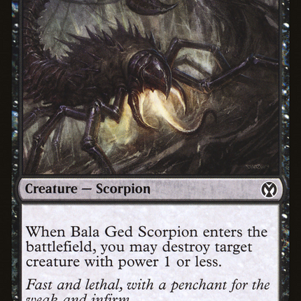 Bala Ged Scorpion [The List]