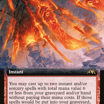 Invoke Calamity (Extended Art) [Kamigawa: Neon Dynasty]
