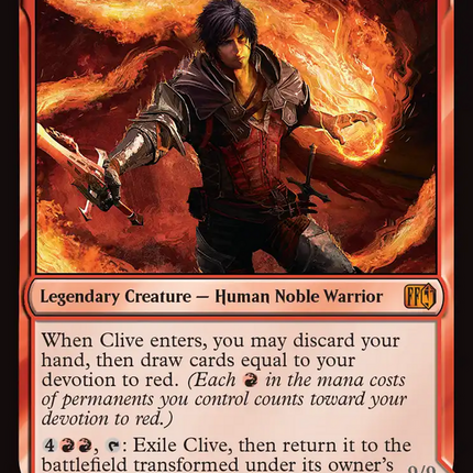 Clive, Ifrit's Dominant [FINAL FANTASY] Foil