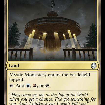 Mystic Monastery [Fallout] Surge Foil