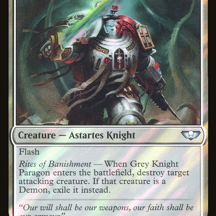 Grey Knight Paragon [Warhammer 40,000 Commander] Surge Foil