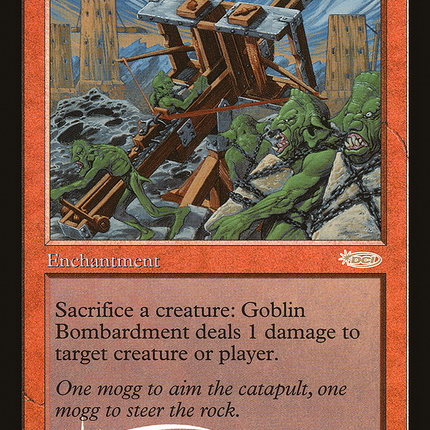 Goblin Bombardment [Friday Night Magic 2003] Foil