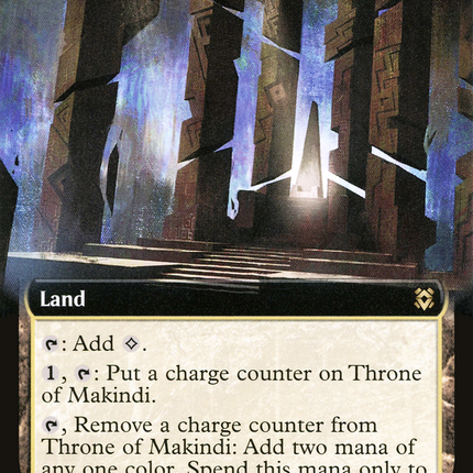Throne of Makindi (Extended Art) [Zendikar Rising]
