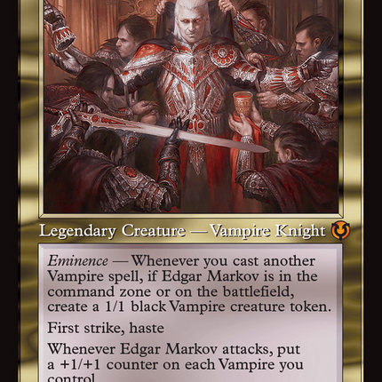 Edgar Markov (Retro Frame) [Innistrad Remastered] Foil