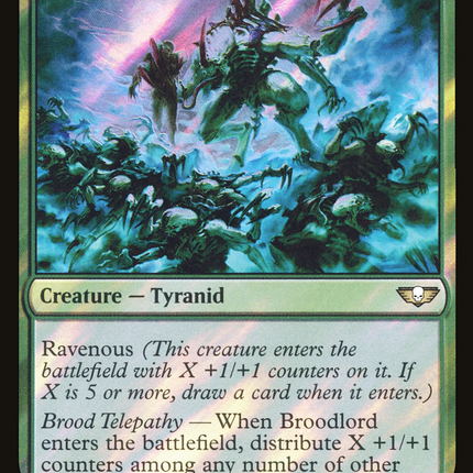 Broodlord [Warhammer 40,000 Commander] Surge Foil