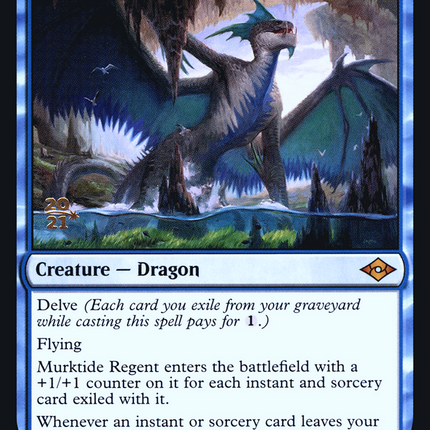 Murktide Regent [Modern Horizons 2 Promos] Prerelease Foil
