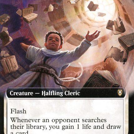 Archivist of Oghma (Extended Art) [Commander Legends: Battle for Baldur's Gate]