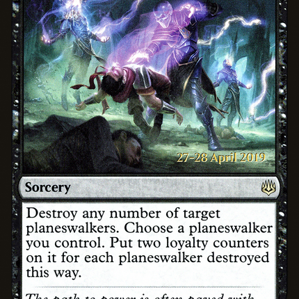 The Elderspell [War of the Spark Promos] Prerelease Foil