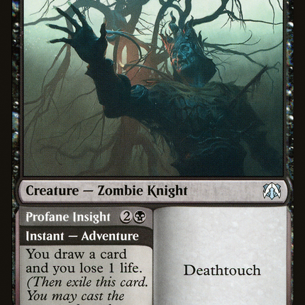 Foulmire Knight // Profane Insight [The List]