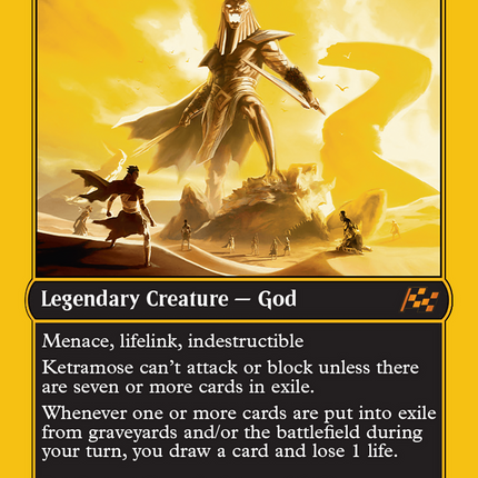 Ketramose, the New Dawn (First-Place Foil) [Aetherdrift] Foil