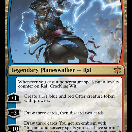 Ral, Crackling Wit [Bloomburrow Promos]