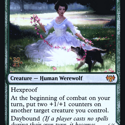 Avabruck Caretaker // Hollowhenge Huntmaster [Innistrad: Crimson Vow Promos] Prerelease Foil