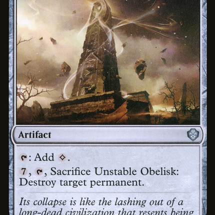 Unstable Obelisk [Starter Commander Decks]