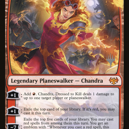 Chandra, Dressed to Kill [Innistrad: Crimson Vow Promos]