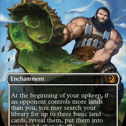 Land Tax (Borderless) [Wilds of Eldraine: Enchanting Tales]