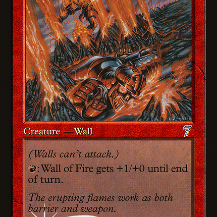 Wall of Fire [Seventh Edition]