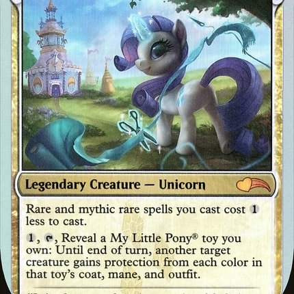 Rarity [Ponies: The Galloping] Foil