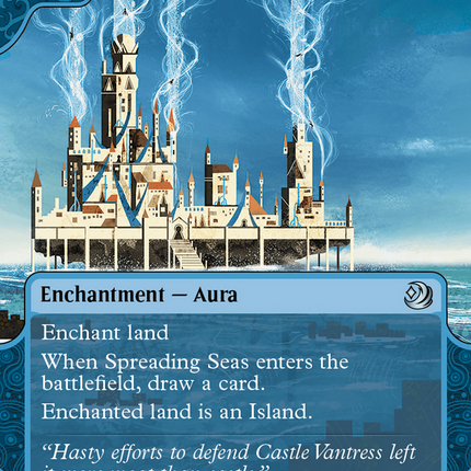 Spreading Seas (Showcase) (Borderless) [Wilds of Eldraine: Enchanting Tales]