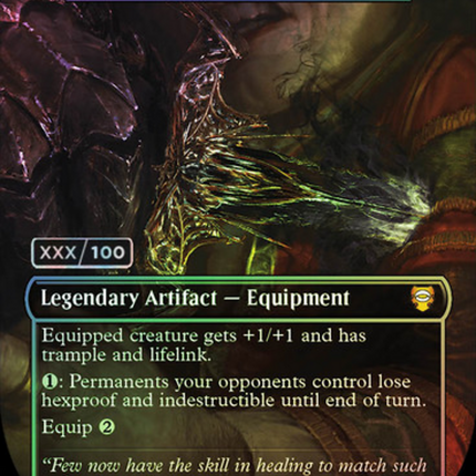 Shadowspear (Borderless) [Tales of Middle-earth Commander] Serialized Foil