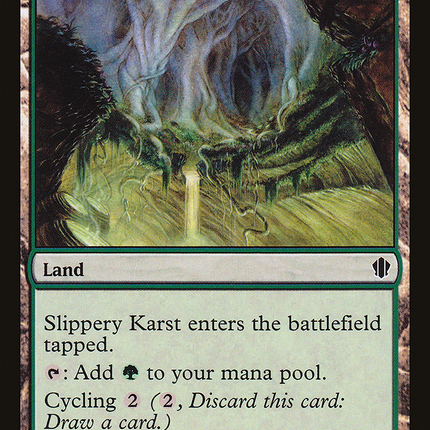 Slippery Karst [Commander 2013]